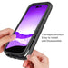 For Iphone 14 Pro Case Slim Hard Back Clear Pc Full Body