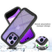 For Iphone 14 Pro Case Slim Hard Back Clear Pc Full Body