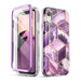 For Iphone Xr Case 6.1 Cosmo Series Full-body Glitter Marble