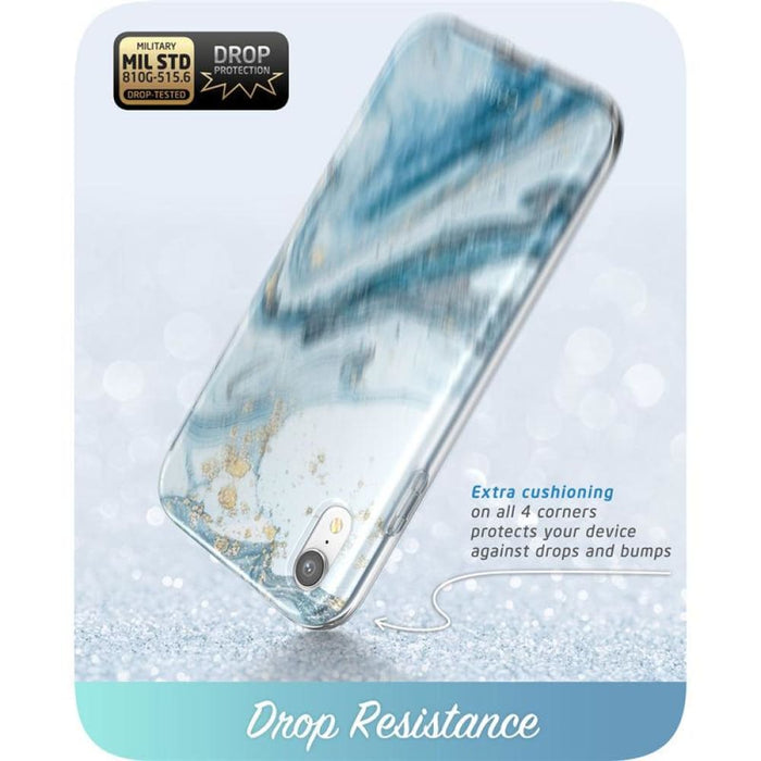 For Iphone Xr Case 6.1 Cosmo Series Full-body Glitter Marble