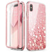 For Iphone Xs Max Case 6.5 Inch Full-body Glitter Marble