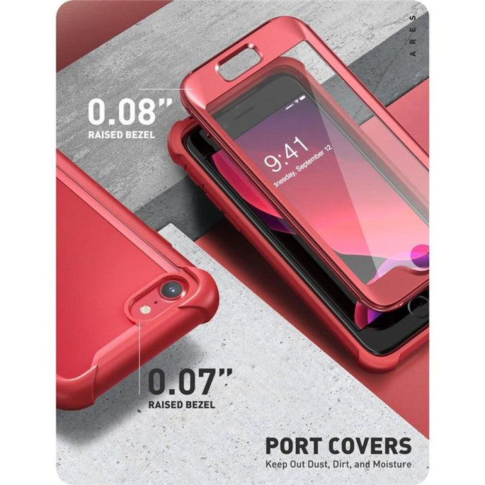 For Iphone Se Case 7 8 Ares Full-body Rugged Clear