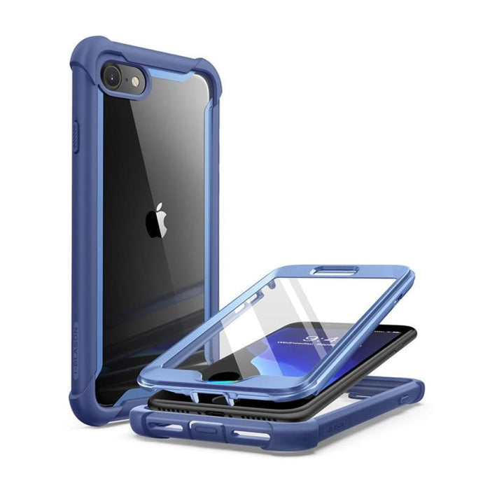 For Iphone Se Case 7 8 Ares Full-body Rugged Clear Bumper