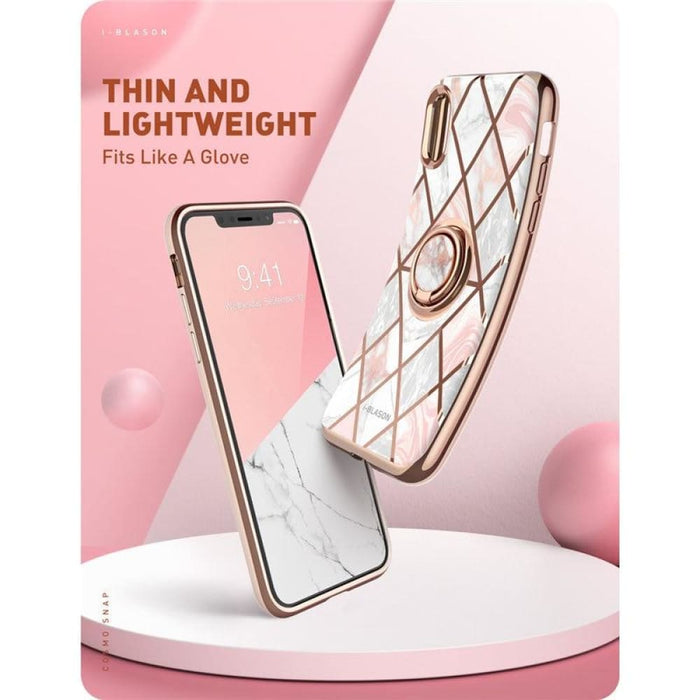 For Iphone x Xs Case Cosmo Snap Slim Marble Cover