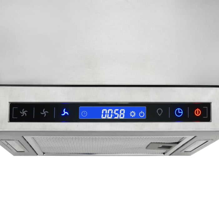 Island Range Hood Lcd Display Touch Sensor 756 M³ h Led