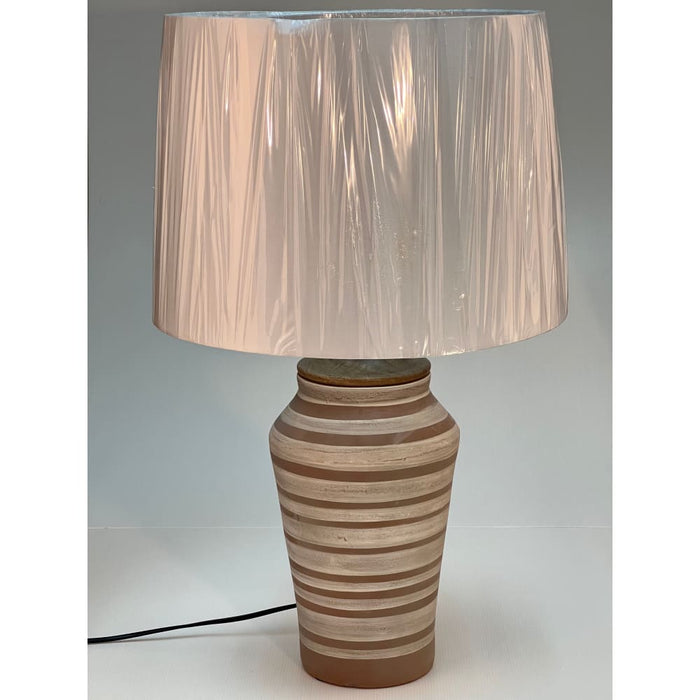 Iti Aroha Vessel Terracotta Table Lamp