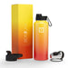 Jade Yoga Mat And Iron Flask Bottle Bundle Fire