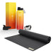 Jade Yoga Mat And Iron Flask Bottle Bundle Fire