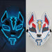 Japanese Anime Demon Slayer Mask Cold Light Glowing Cosplay