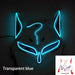 Japanese Anime Demon Slayer Mask Cold Light Glowing Cosplay