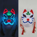 Japanese Anime Demon Slayer Mask Cold Light Glowing Cosplay