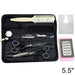 Japanese Hairdressing Matt Black Scissors With Case Box 5.5