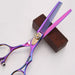 Japanese High - end 6.0 Inch Purple Pet Grooming Thinning