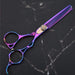 Japanese High - end 6.0 Inch Purple Pet Grooming Thinning