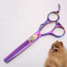 Japanese High-end 6.0 Inch Purple Pet Grooming Thinning