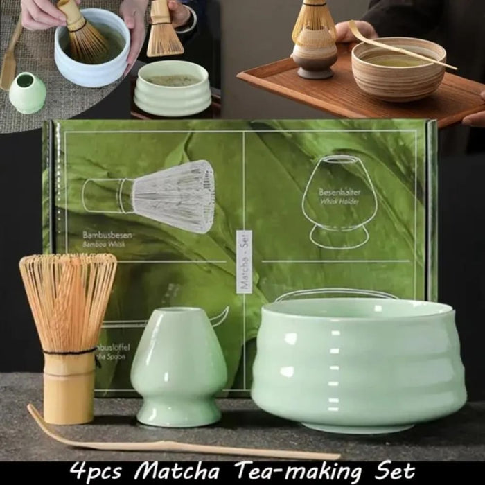 Japanese Matcha Set Bamboo Whisk Teaspoon Tea Sets Tools