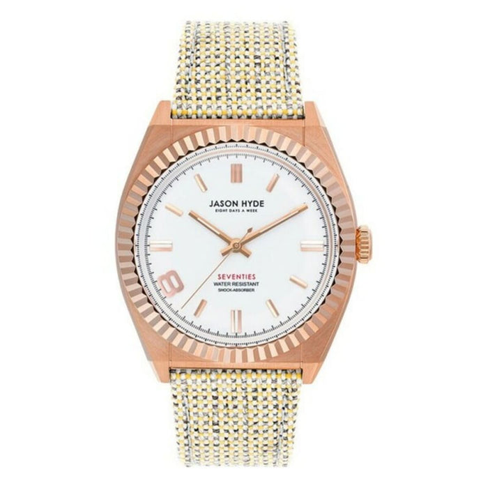 Jason Hyde Jh20013 Ladies Quartz Watch White 36mm