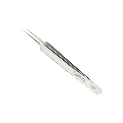 Jiafa Jf 605 Stainless Steel Curved Tip Tweezers