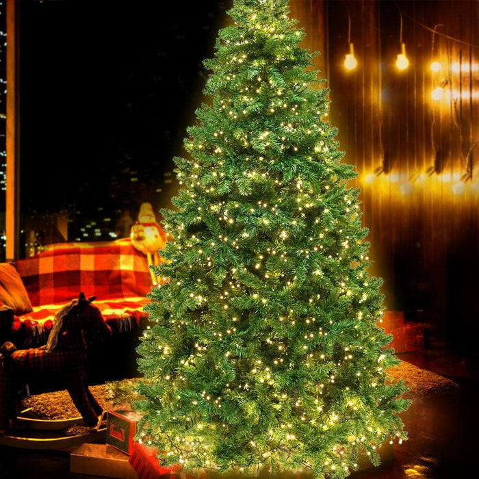 Jingle Jollys 1.8m 6ft Christmas Tree 874 Led Lights Tips