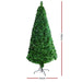 Jingle Jollys 1.8m 6ft Led Christmas Tree Optic Fiber Xmas