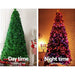 Jingle Jollys 1.8m 6ft Led Christmas Tree Optic Fiber Xmas