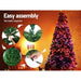 Jingle Jollys 1.8m 6ft Led Christmas Tree Optic Fiber Xmas