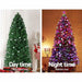 Jingle Jollys 1.8m 6ft Led Christmas Tree Xmas Optic Fiber