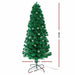 Jingle Jollys 1.8m 6ft Led Christmas Tree Xmas Optic Fiber