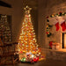 Jingle Jollys 2.1m Christmas Tree Led Lights Solar-powered