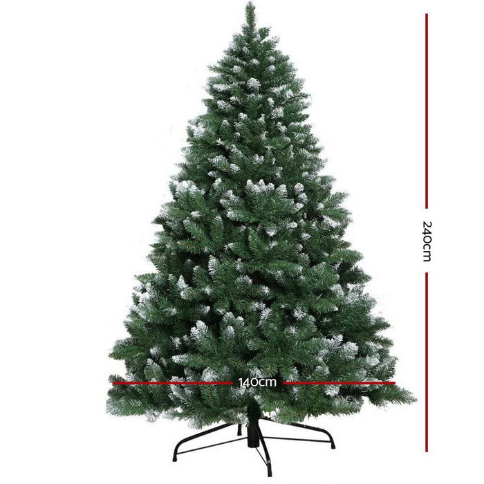 Jingle Jollys 2.4m 8ft Christmas Tree Xmas Home Decoration