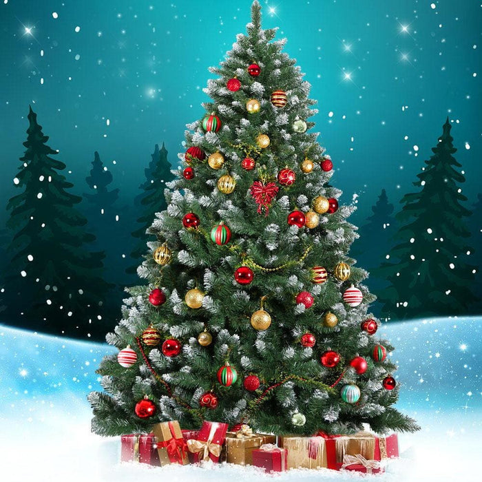 Jingle Jollys 2.4m 8ft Christmas Tree Xmas Home Decoration