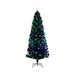 Jingle Jollys 2.4m 8ft Led Christmas Tree Xmas Optic Fiber