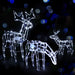 Jingle Jollys Christmas Motif Lights Led Rope Reindeer