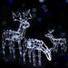 Jingle Jollys Christmas Motif Lights Led Rope Reindeer