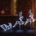 Jingle Jollys Christmas Motif Lights Led Rope Reindeer