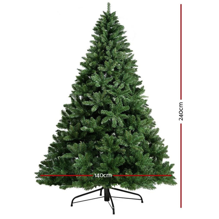 Jingle Jollys 8ft Christmas Tree - Green