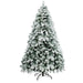 Jingle Jollys Snowy Christmas Tree 1.8m 6ft Xmas Decorations