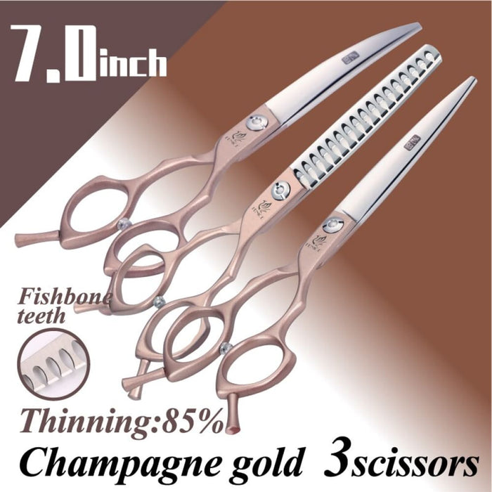 Jp440c 6.5 7 Inch Pet Grooming Scissors Set Straight