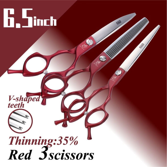 Jp440c 6.5 7 Inch Pet Grooming Scissors Set Straight