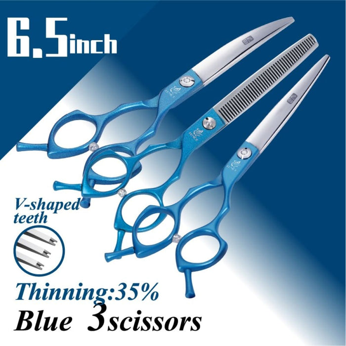 Jp440c 6.5 7 Inch Pet Grooming Scissors Set Straight