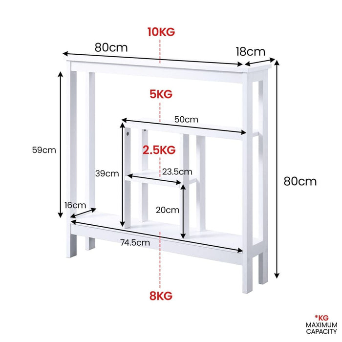 Julian Console Table - White