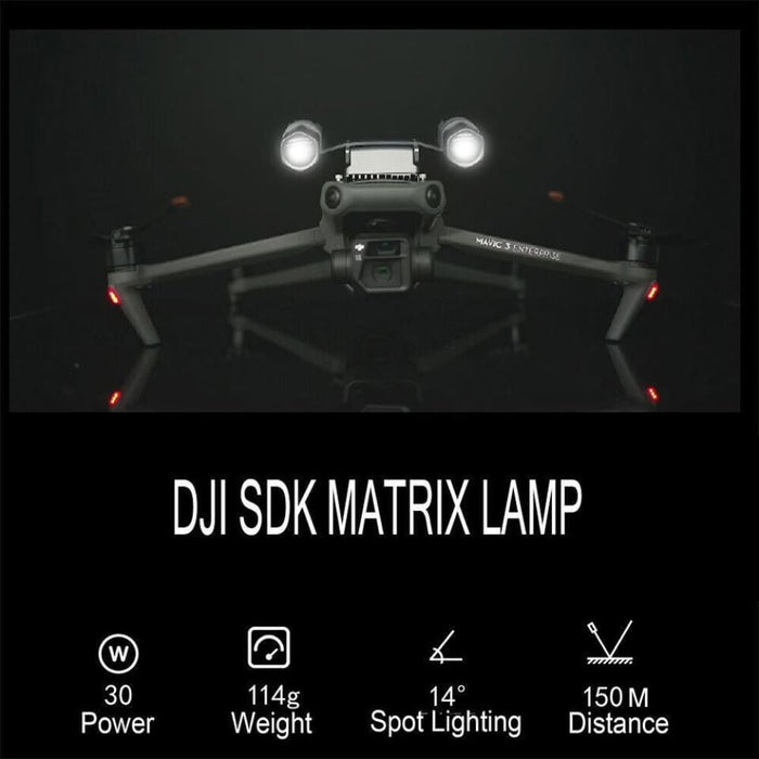 Jz T30 For Dji Mavic 3e/3t 30w Matrix Lamp Spotlight