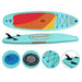 Kahuna Hana Inflatable Stand Up Paddle Board 10ft6in Isup