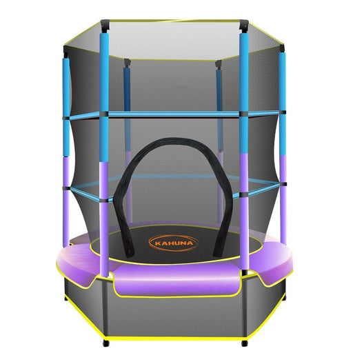 Kahuna Mini 4.5ft Trampoline Blue Purple