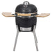 Kamado Barbecue Grill Smoker Ceramic 76 Cm Aootk