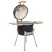 Kamado Barbecue Grill Smoker Ceramic 76 Cm Aootk