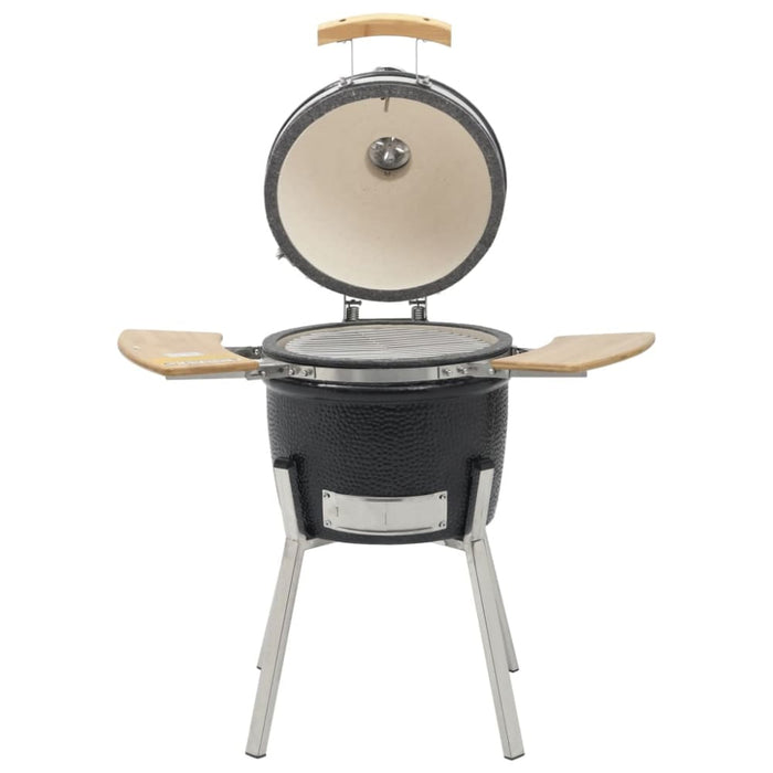 Kamado Barbecue Grill Smoker Ceramic 76 Cm Aootk