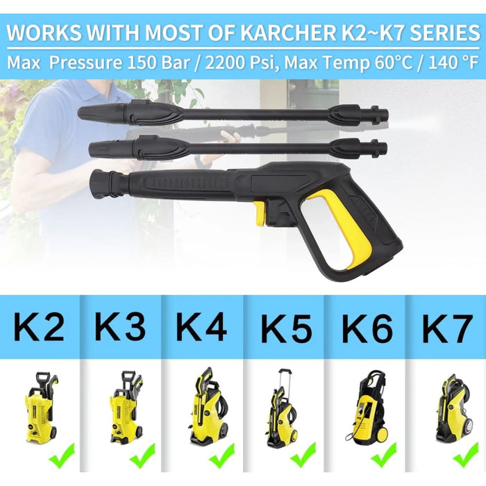 Karcher Pressure Washer Gun With Turbo Lance