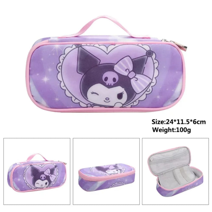 Kawaii Kuromi Cinnamon Dog Backpack For Kids