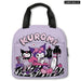 Kawaii Sanrio Kuromi Backpack And Pencil Bag Set For Kids